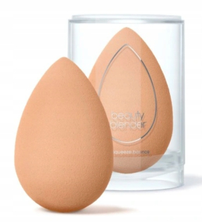 Hubka na make-up Beauty Blender, odtiene hnedej a béžovej